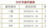 DNF手游开服表爆出，游戏将在28日开测，怎么评价这款游戏？